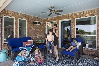 Misty Keasler -&nbsp;Family Portrait - Haircut