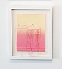 Rebecca Carter, Places We Used To Live 1
2014, rayon thread on cotton rag
