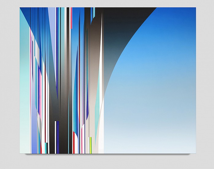 Dion Johnson, Waterfall, 2021
Acrylic on canvas, 48 x 58 in.
DJO-021