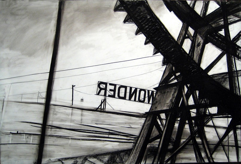 Kim Cadmus Owens, Wonder, 2008
Charcoal on paper, 24 x 36 in. (61 x 91.4 cm)
KOW-024