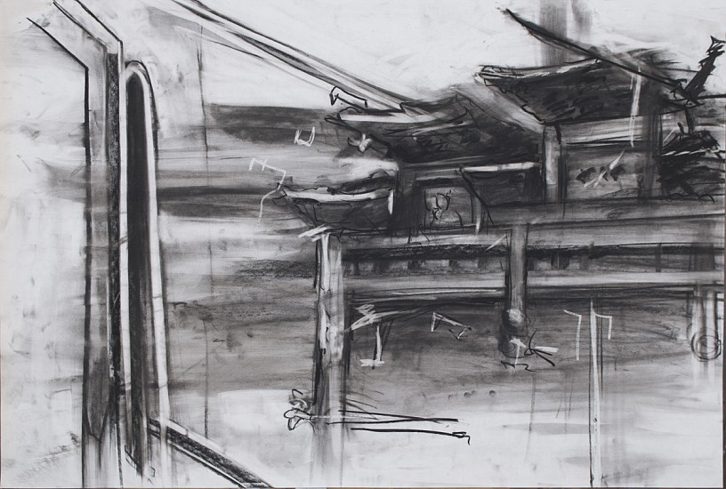 Kim Cadmus Owens, National 2, 2004
Charcoal on paper, 24 x 36 in.
KOW-097