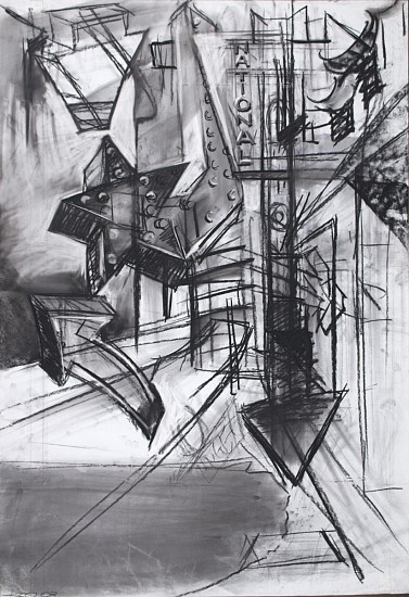Kim Cadmus Owens, Indices, 2003
Charcoal on paper, 36 x 24 in.
KOW-106