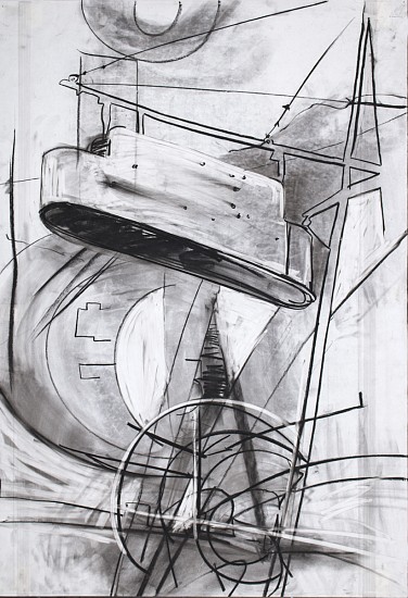 Kim Cadmus Owens, Signifier, 2000
Charcoal on paper, 36 x 24 in.
KOW-112