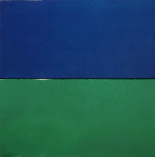 Margo Sawyer, Synchronicity of Color / Blue and Green, 2022
Automotive paint on steel, 34 x 34 x 3 in.
MSA-114