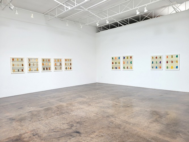 Michael Young: Strata Books and Verb-ers - Installation View