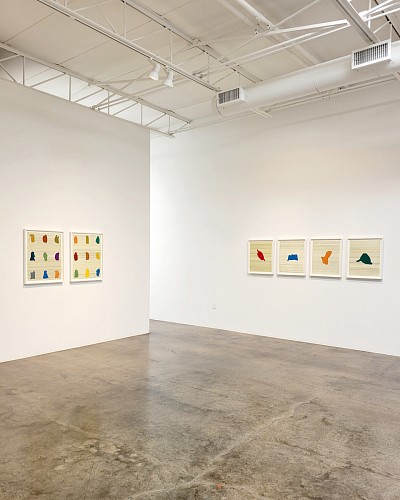 Michael Young: Strata Books and Verb-ers - Installation View