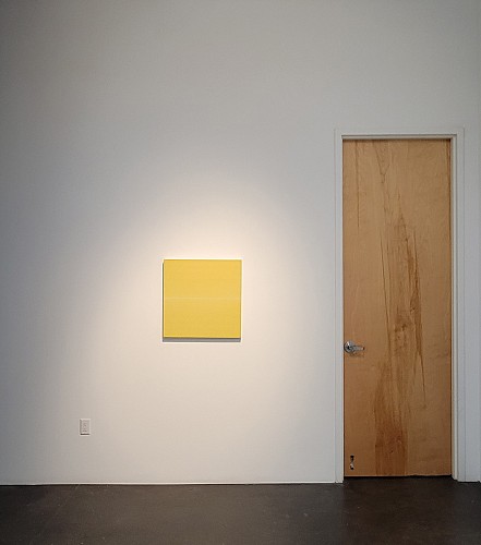In the Viewing Room: Agnes Martin, Theresa Chong, Anna Bogatin Ott, and Jacob El Hanani - Installation View