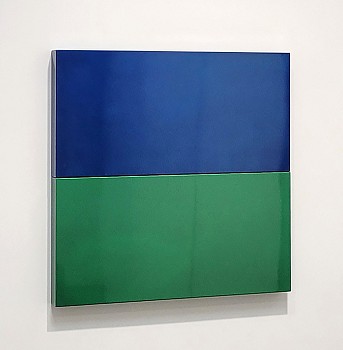 Work: Synchronicity of Color / Blue and Green