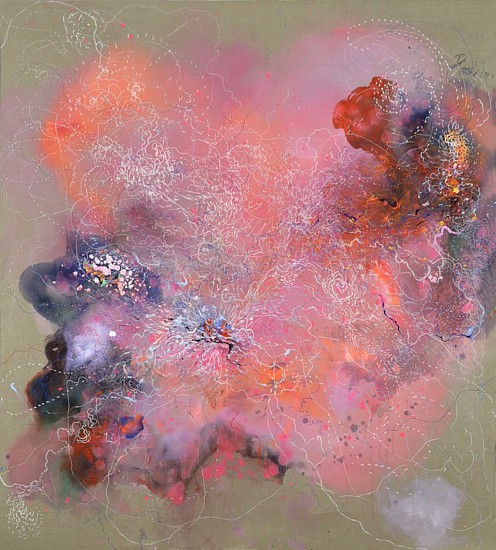 Jackie Tileston, Forgetting of the forgetting, 2023
Oil, acrylic, gouache, collage on linen, 60 x 54 in.
JTI-083